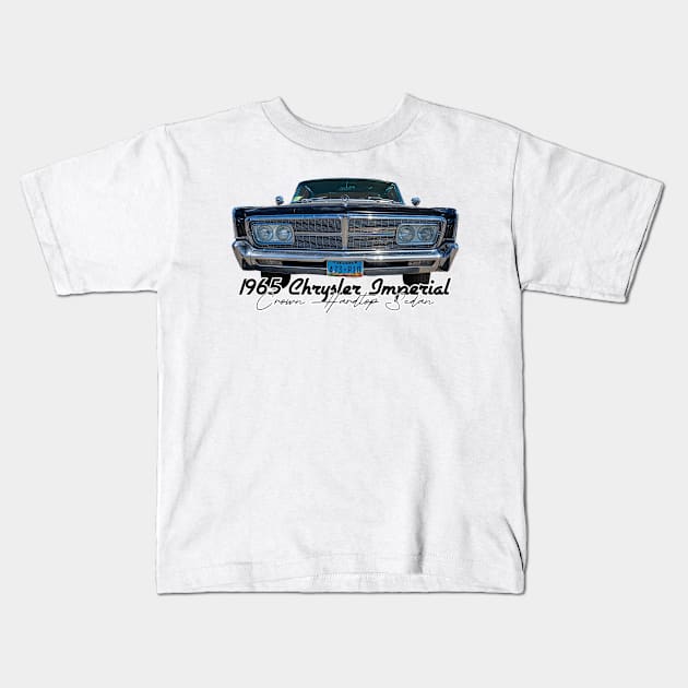 1965 Chrysler Imperial Crown Hardtop Sedan Kids T-Shirt by Gestalt Imagery